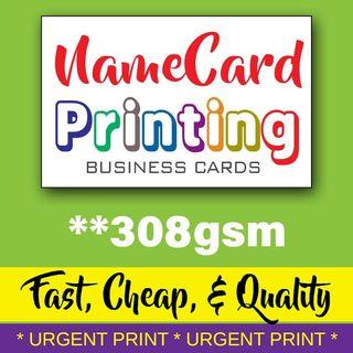 URGENT NAME CARD PRINTING SERVICES | NAMECARD DESIGN SERVICES | BUSINESS CARD