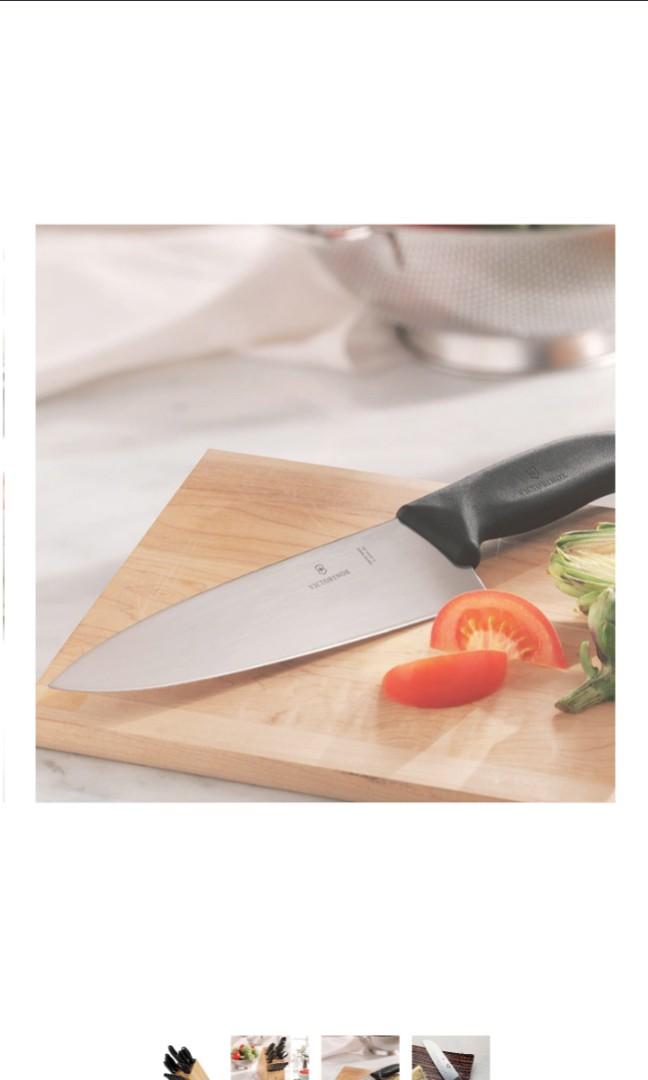 Victorinox Swiss Army Cutlery Swiss Classic Professional Pro Chef Kitchen Knife With Wooden Wood Block Set 15 Piece Everything Else On Carousell