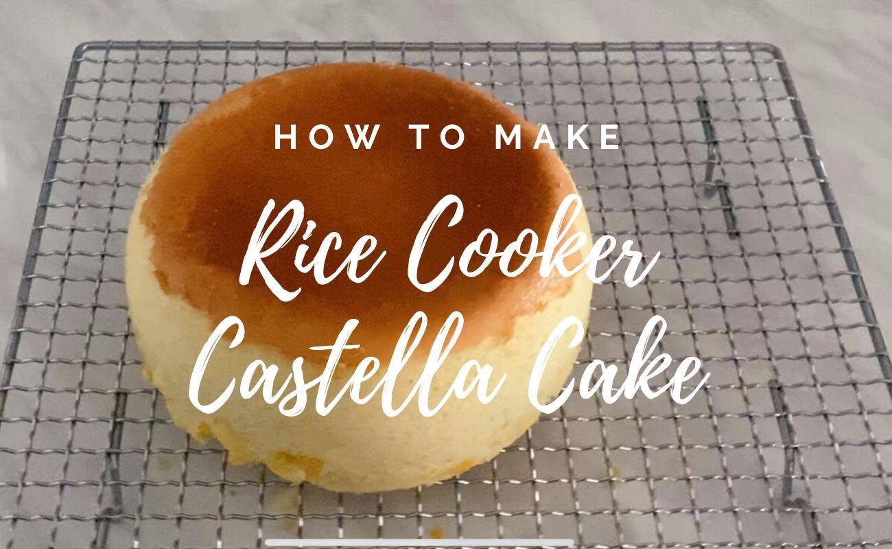 [Video] How to make Castella Cake in a rice cooker, Free Items on Carousell