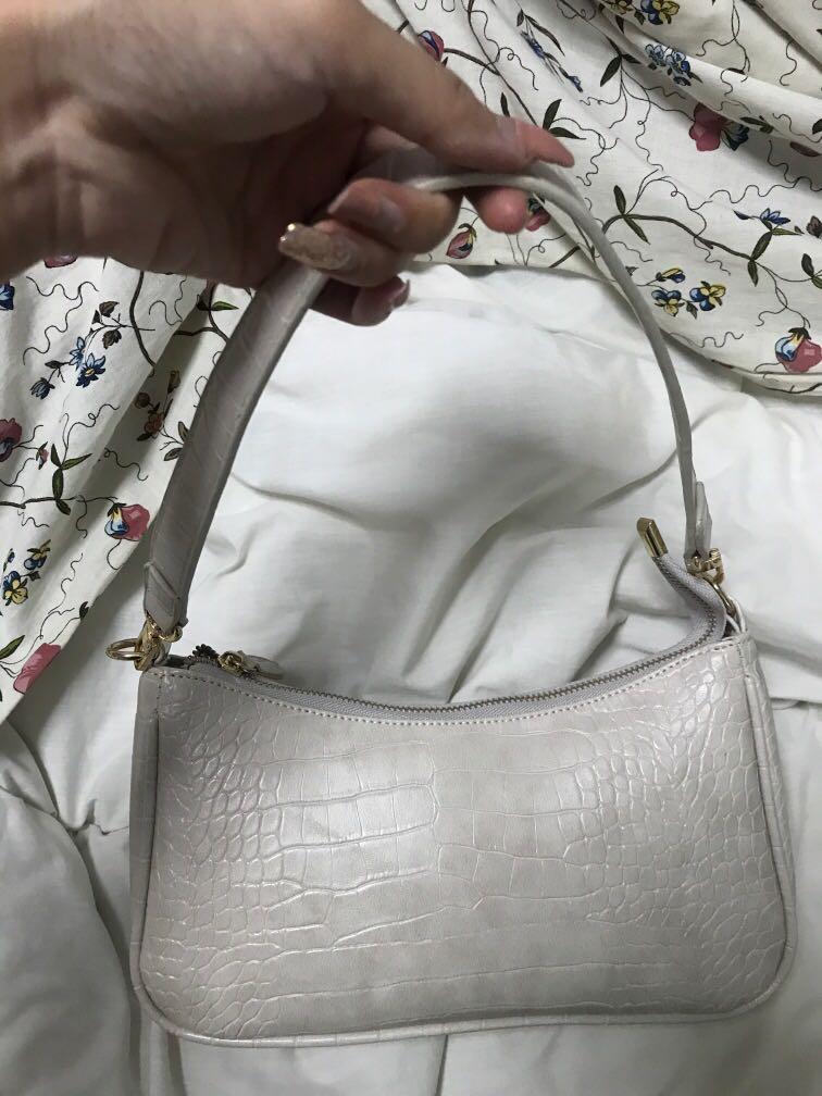 Grey 2025 baguette bag