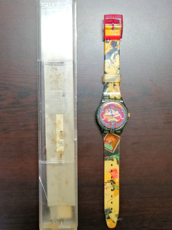Vintage Swatch Watch Sex Teaze GN136, Luxury, Watches on Carousell