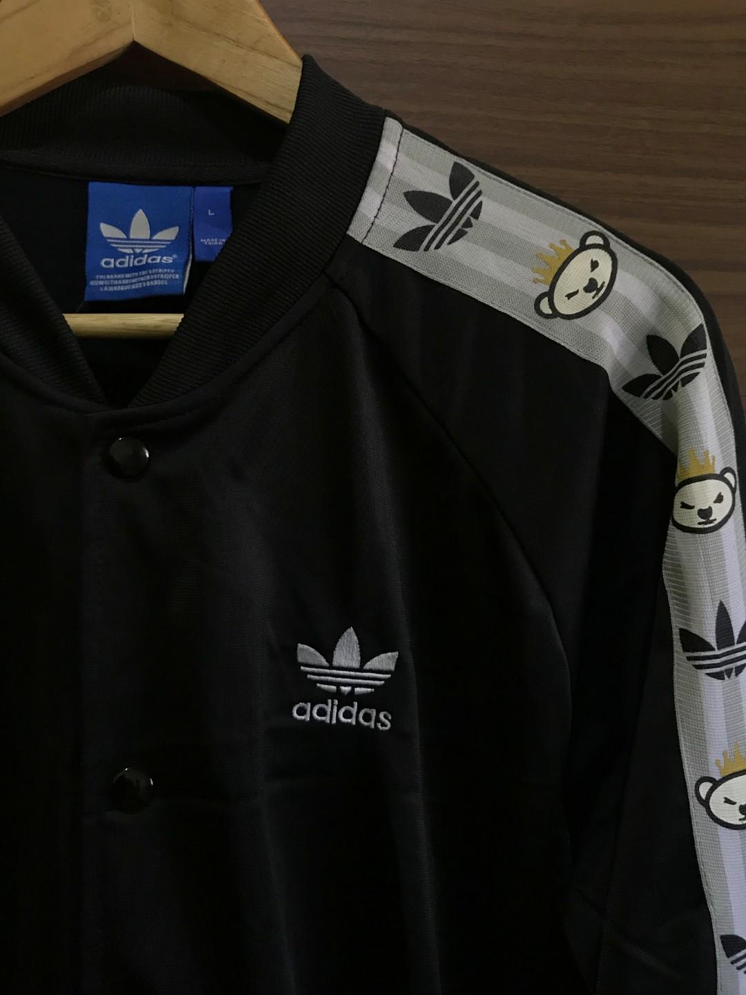 Adidas x NIGO Bear Jacket, Men's Fashion, Coats, Jackets and Outerwear on  Carousell