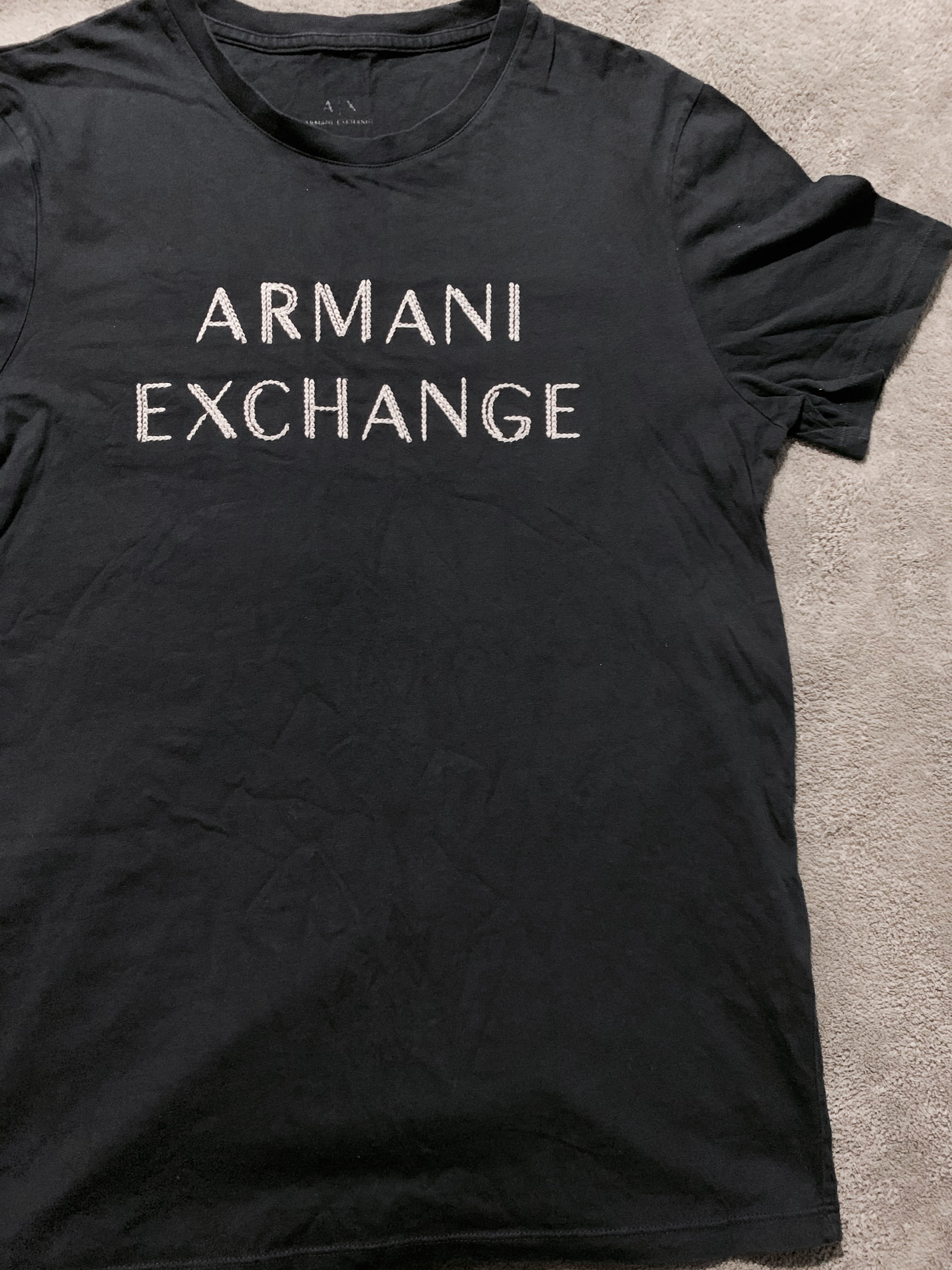 armani exchange tee