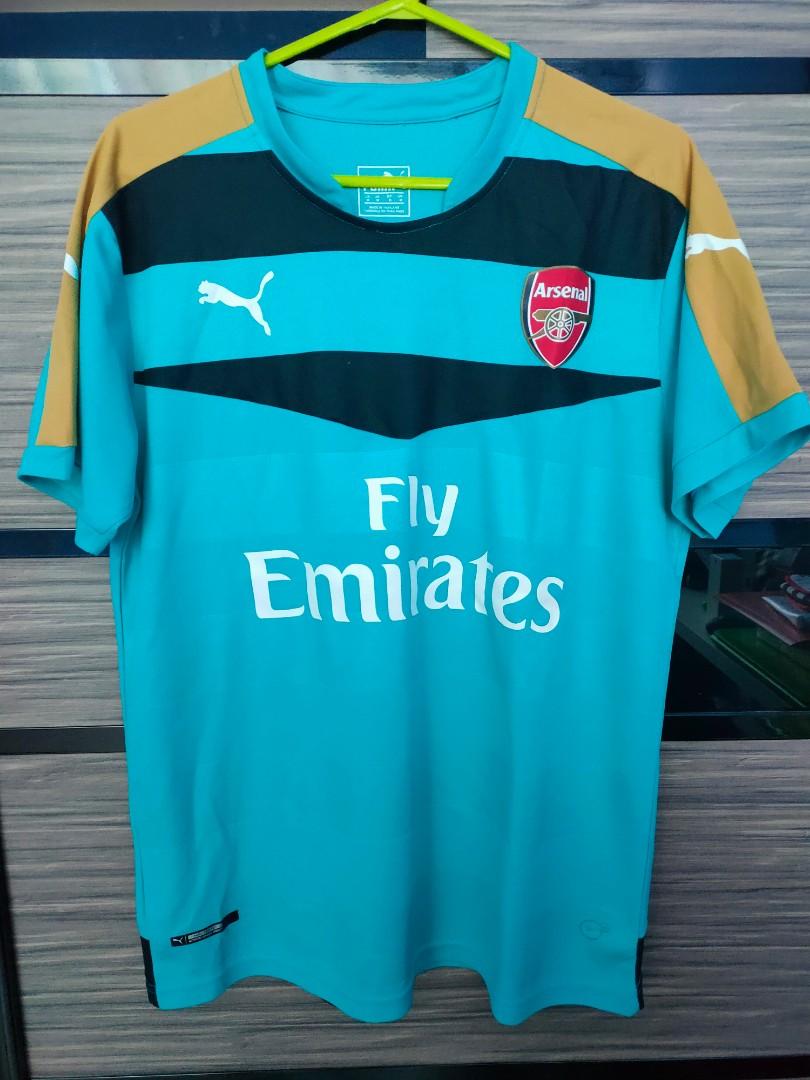 Arsenal Goalkeeper Kit Sports Sports Apparel On Carousell