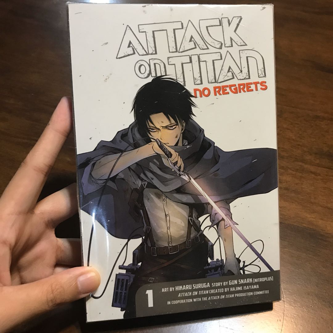 attack on titan: levi ackerman no regrets manga, Hobbies & Toys, Books &  Magazines, Comics & Manga on Carousell