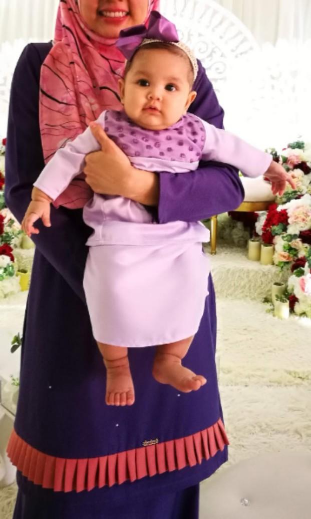 baju raya baby girl