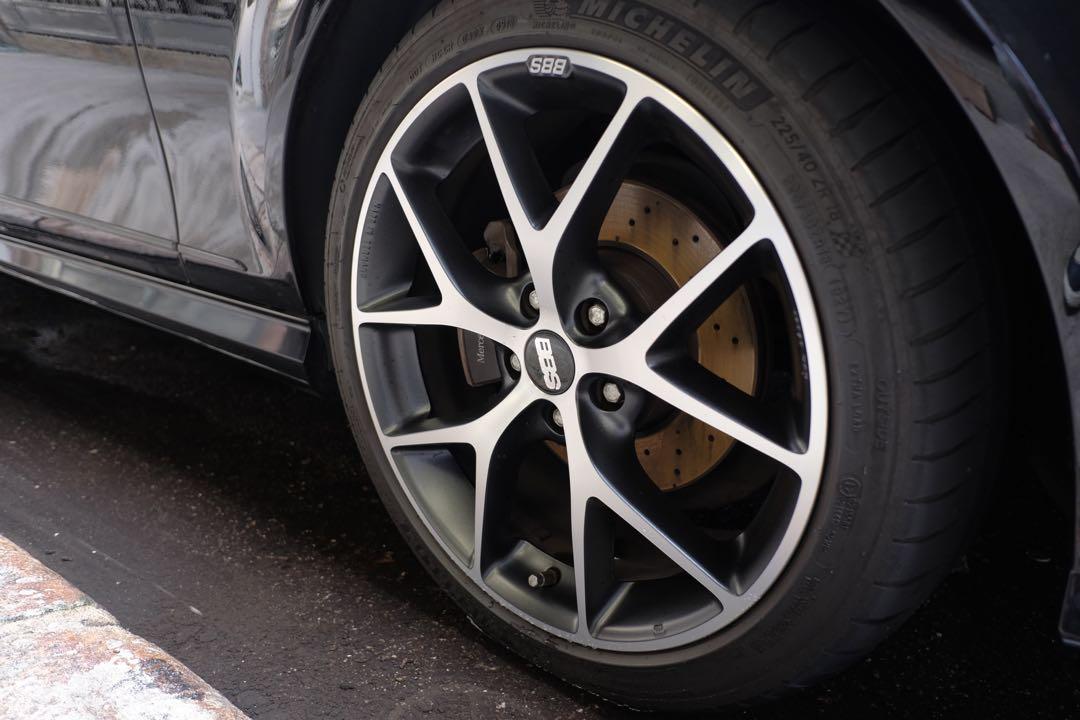 BBS SR 16x7 5x108 ET45 Satin Grey Wheel -70mm PFS/Clip Required main image 1