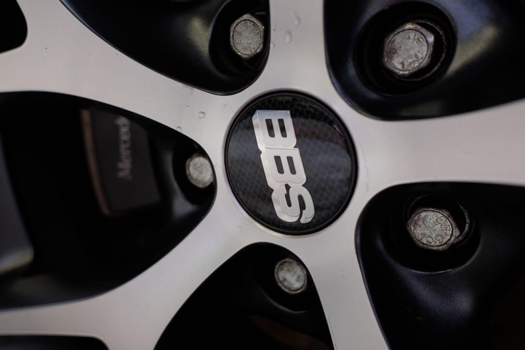 BBS SR 18x8 5x112 ET45 Satin Grey Wheel -82mm PFS/Clip Required main image 0
