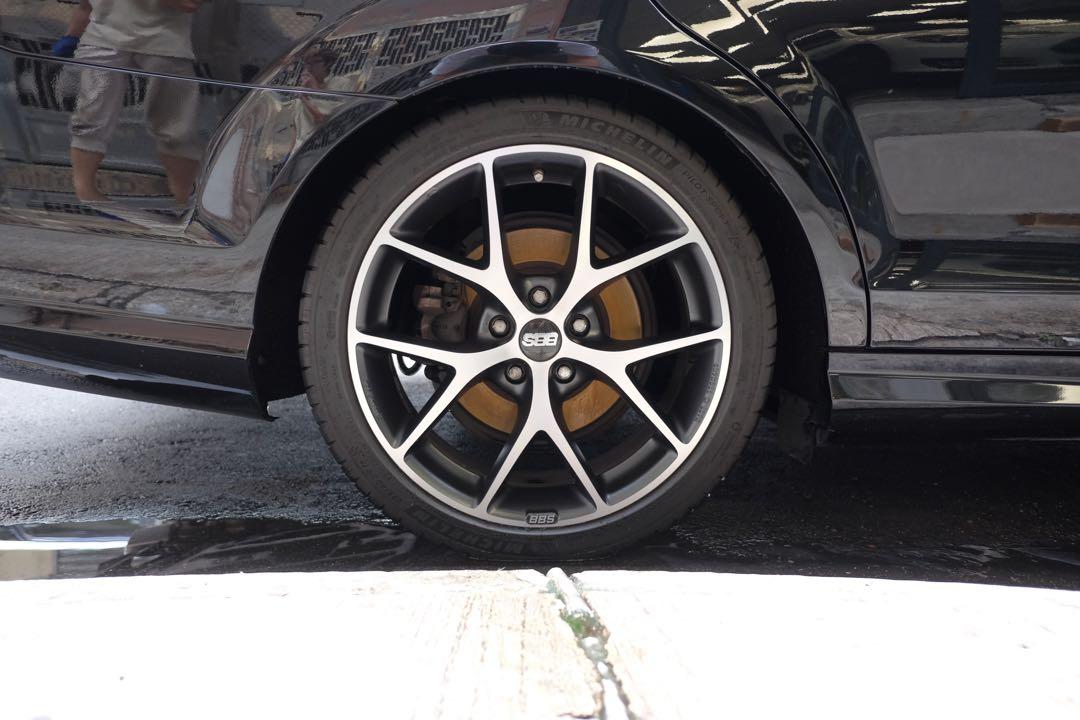 BBS SR 16x7 5x108 ET45 Satin Grey Wheel -70mm PFS/Clip Required