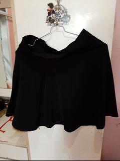 Black Flare Skirt mini