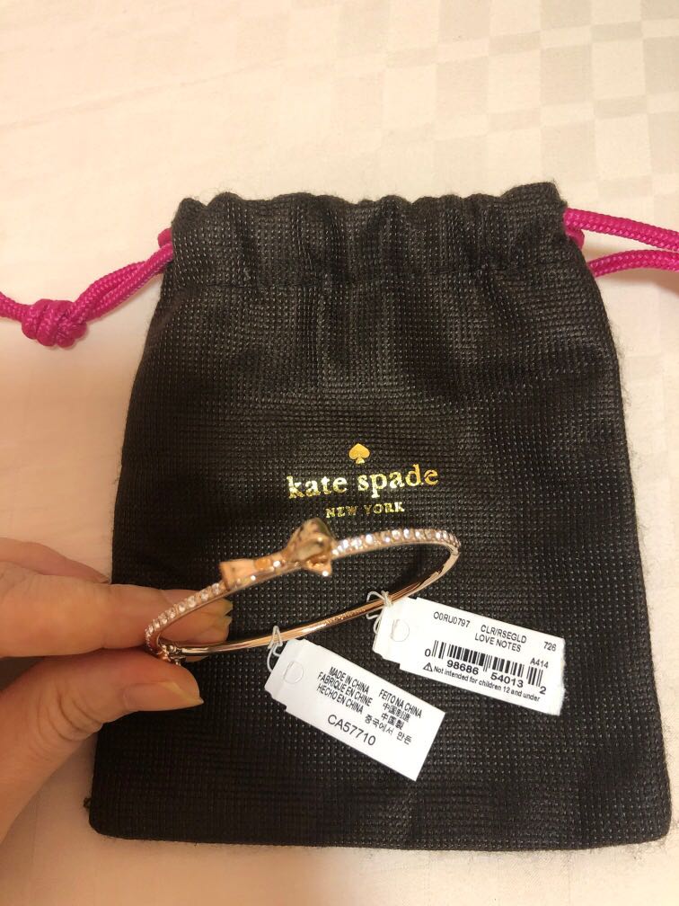 Kate spade love notes bracelet hot sale