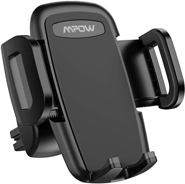BNIB] MPOW (CA086B) Car Air Vent Phone Mount Pro Holder, 3-Level Adjustable Phone  Holder, Compatible