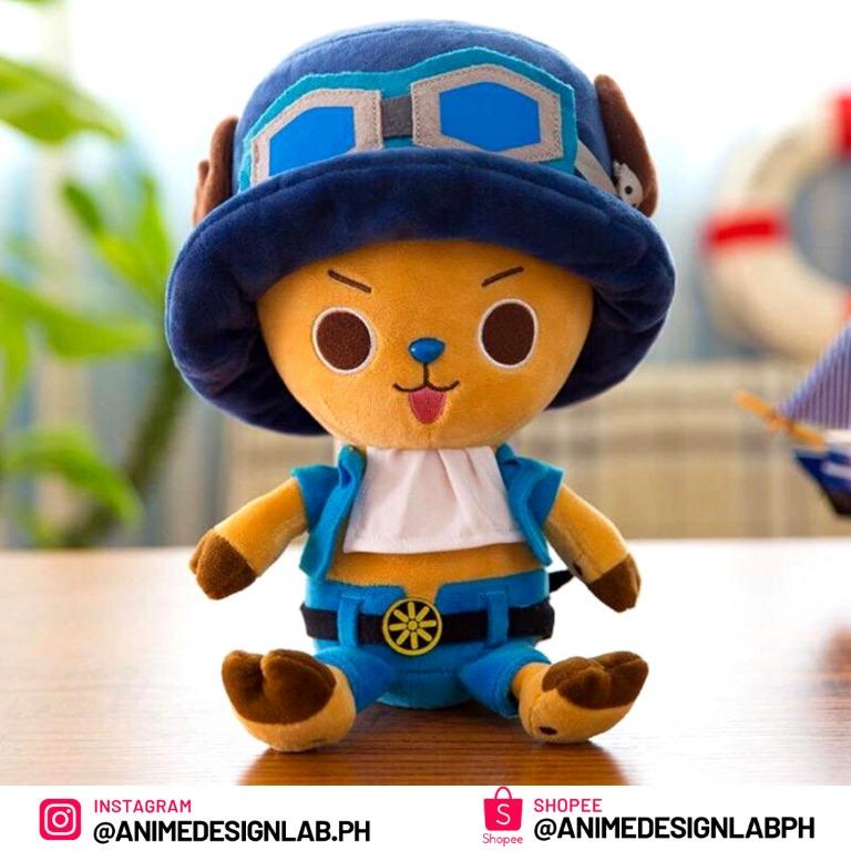 Brand New One Piece Rare Chopper Stuffed Toy Sabo Costume Blue Toys Games Toys On Carousell