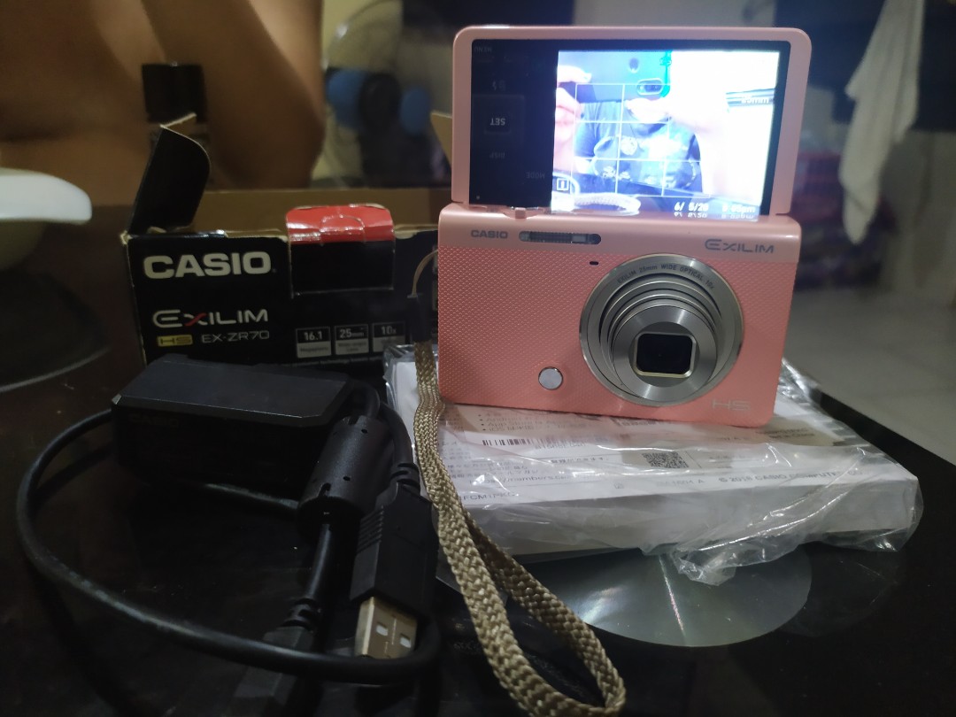 Casio Exilim Ex-zr70 for vlogging, Photography, Video Cameras on