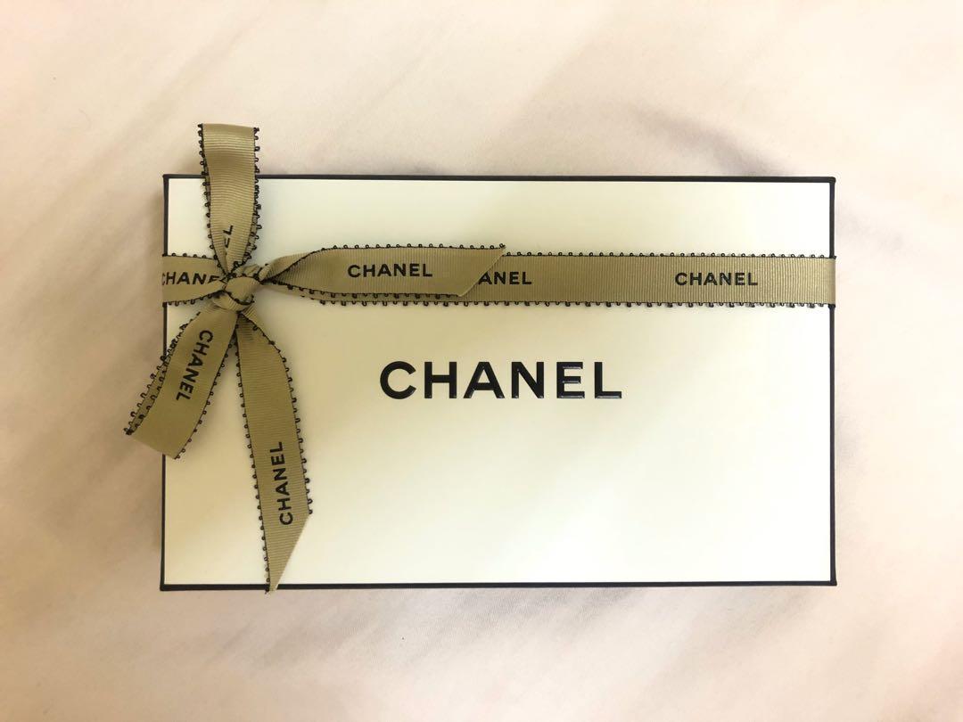 CHANEL, Party Supplies, Chanel Gift Wrap Bundle Box Wrapping Paper Ribbon  Tissue Card
