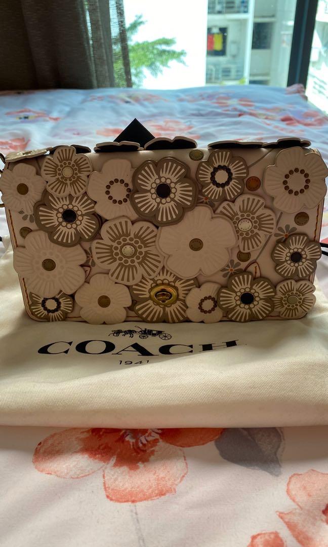 Coach crystal cheap tea rose