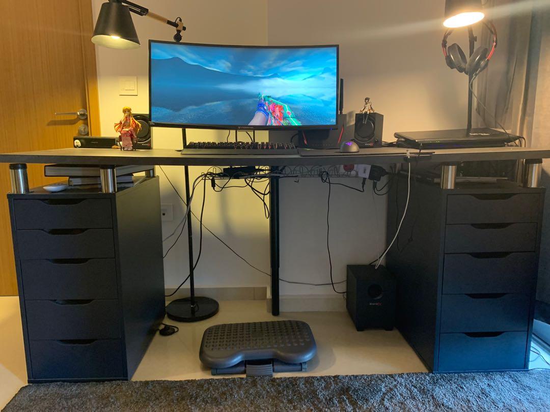 Diy ikea shop gaming desk