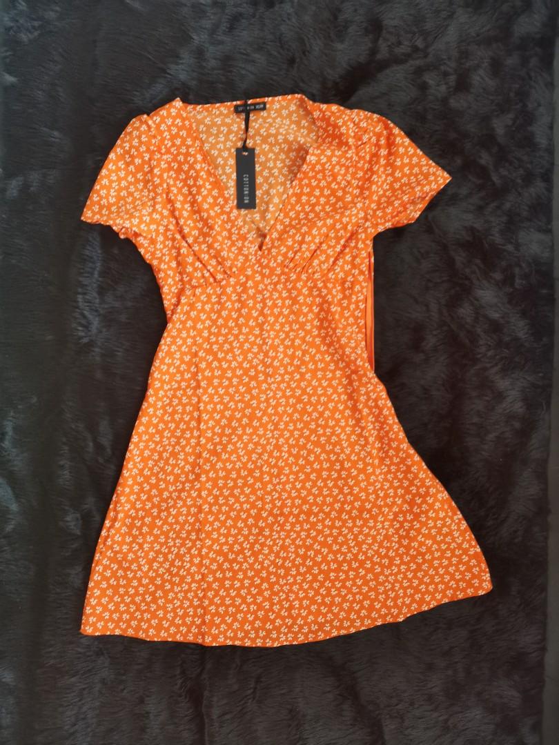 Cotton On Summer Dress Woven Dotti ORIGINAL