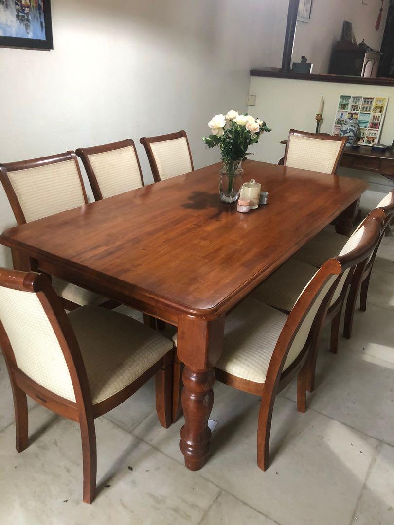 Dining Room Table And Chairs 8 Seat Furniture Tables Chairs On Carousell