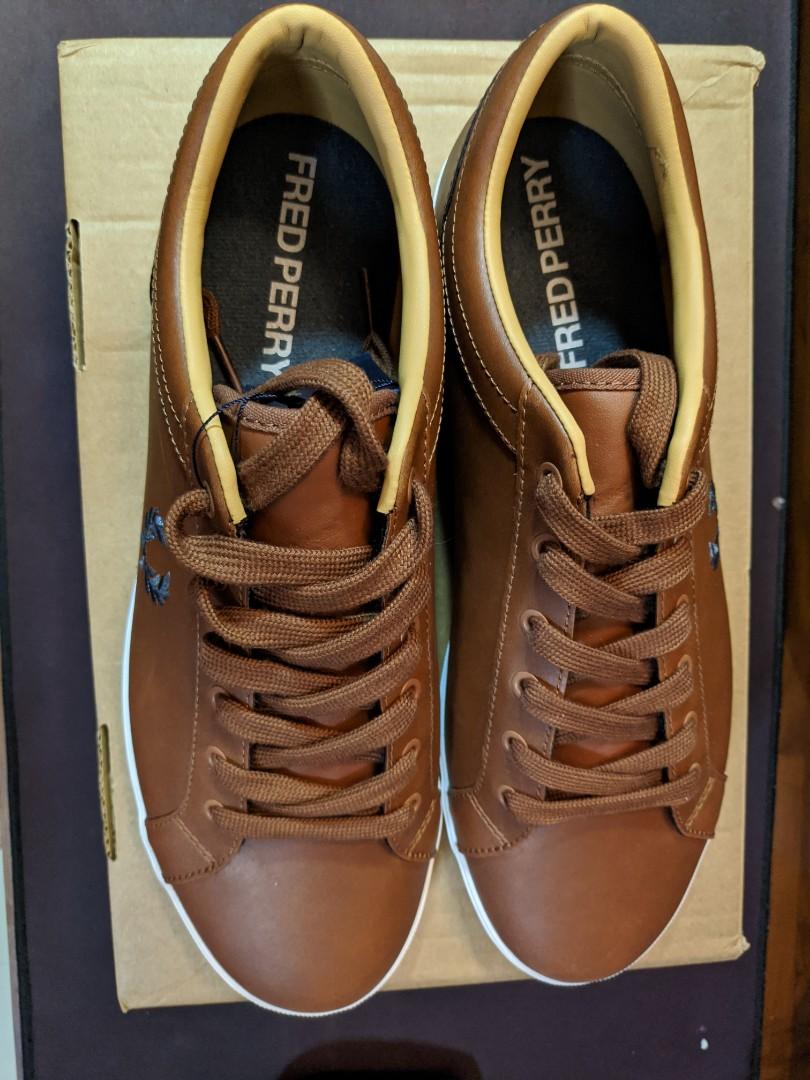 Fred perry baseline microfiber canvas hotsell