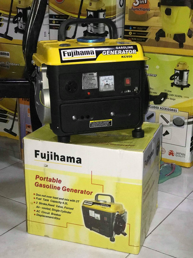 Fujihama Kc950 Portable Gasoline Generator Construction