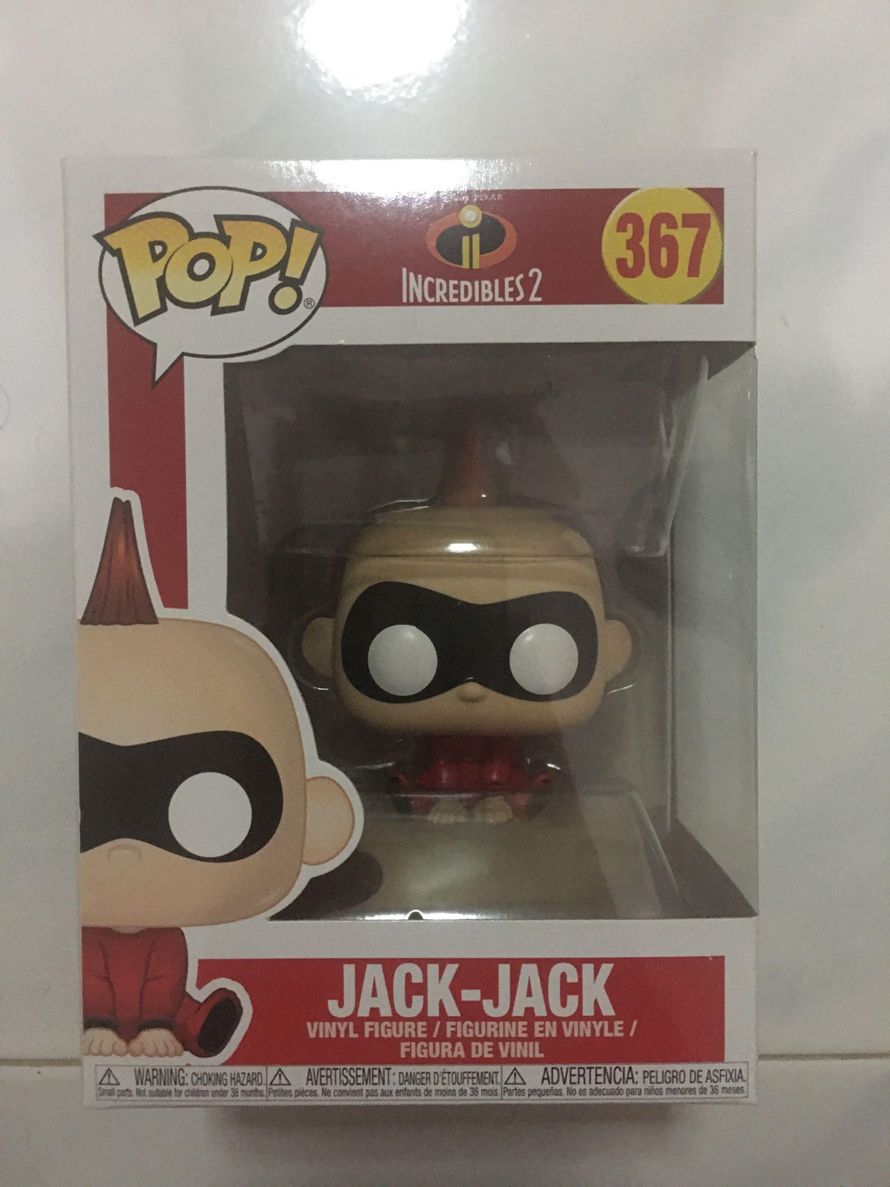 Jack-Jack, 367 Pop! - Disney/Pixar, The Incredibles 2 - Funko