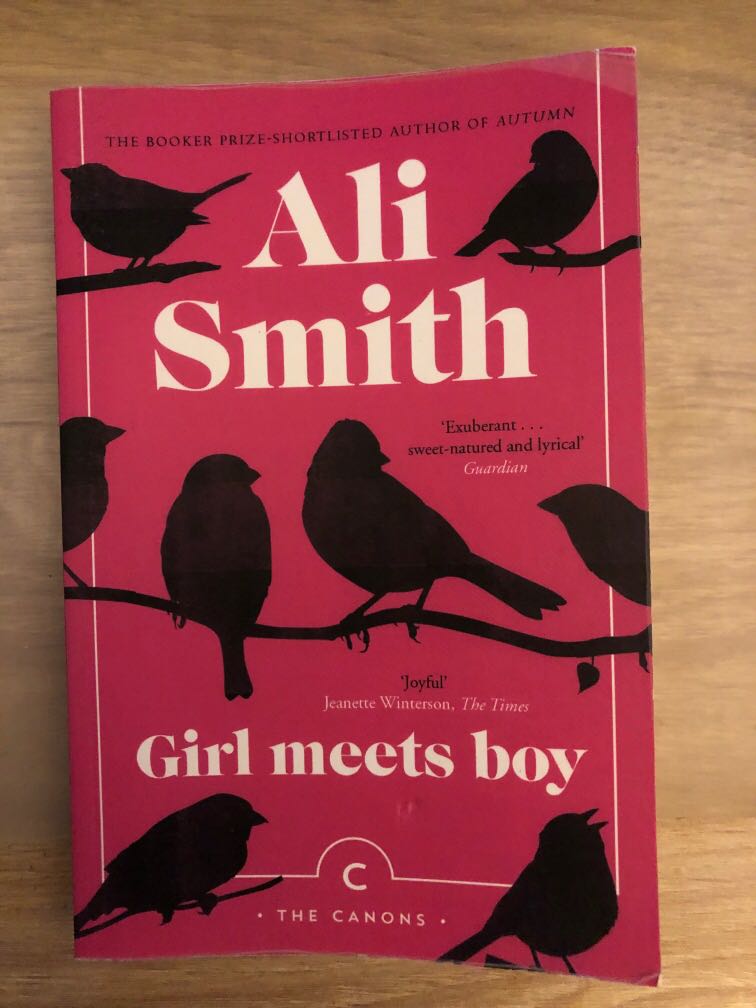 Girl Meets Boy By Ali Smith Ntu Text Books Stationery Fiction On Carousell