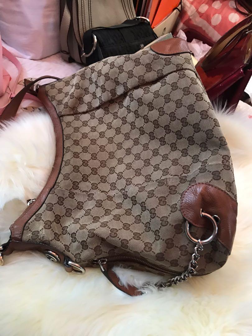 clear gucci bag