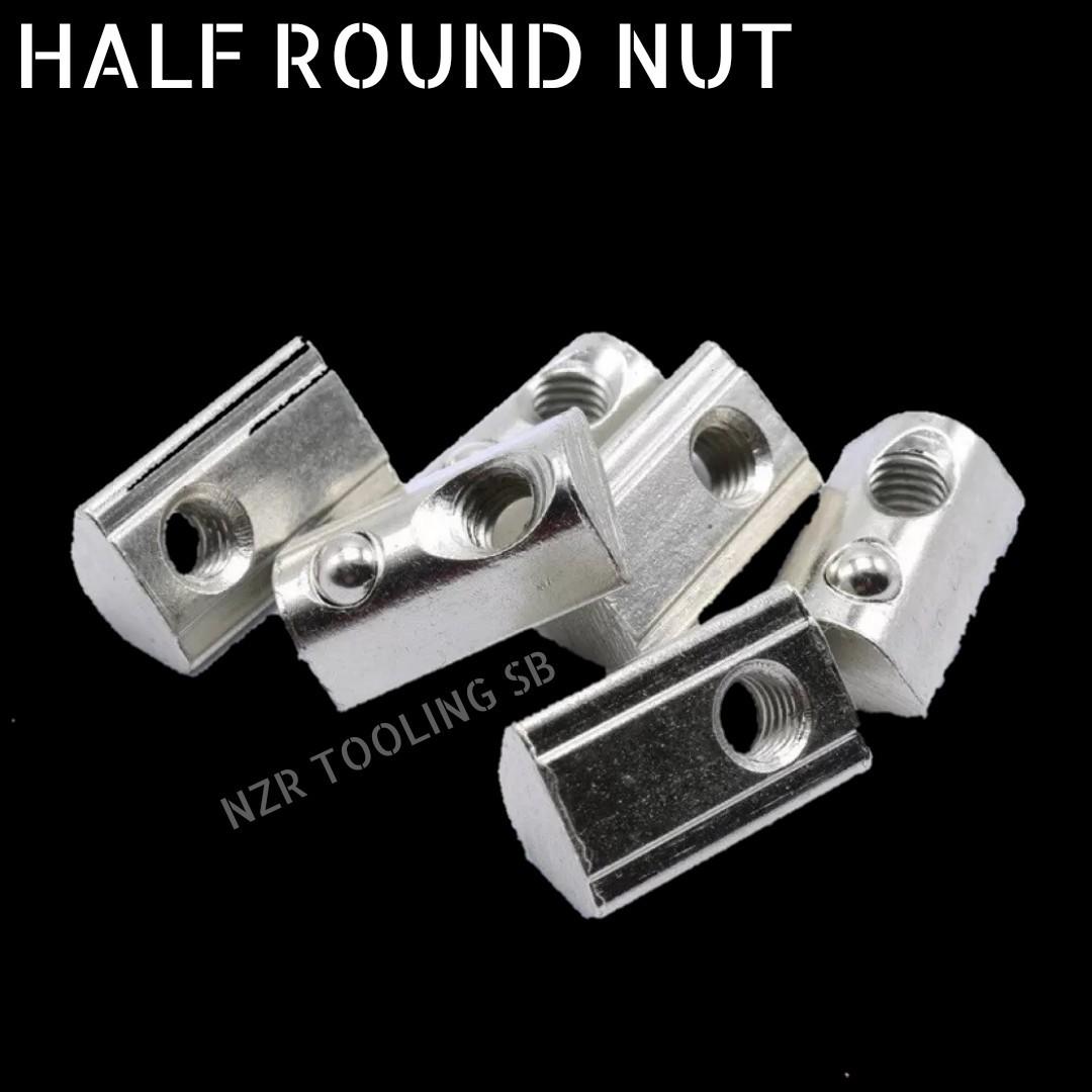 Half Round Nut M6/M8, Everything Else, Others on Carousell