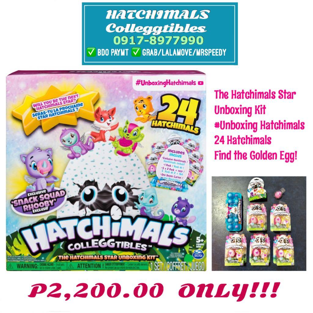 hatchimals unboxing kit