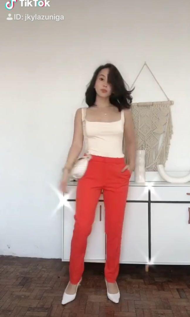H&m orange pants new arrivals