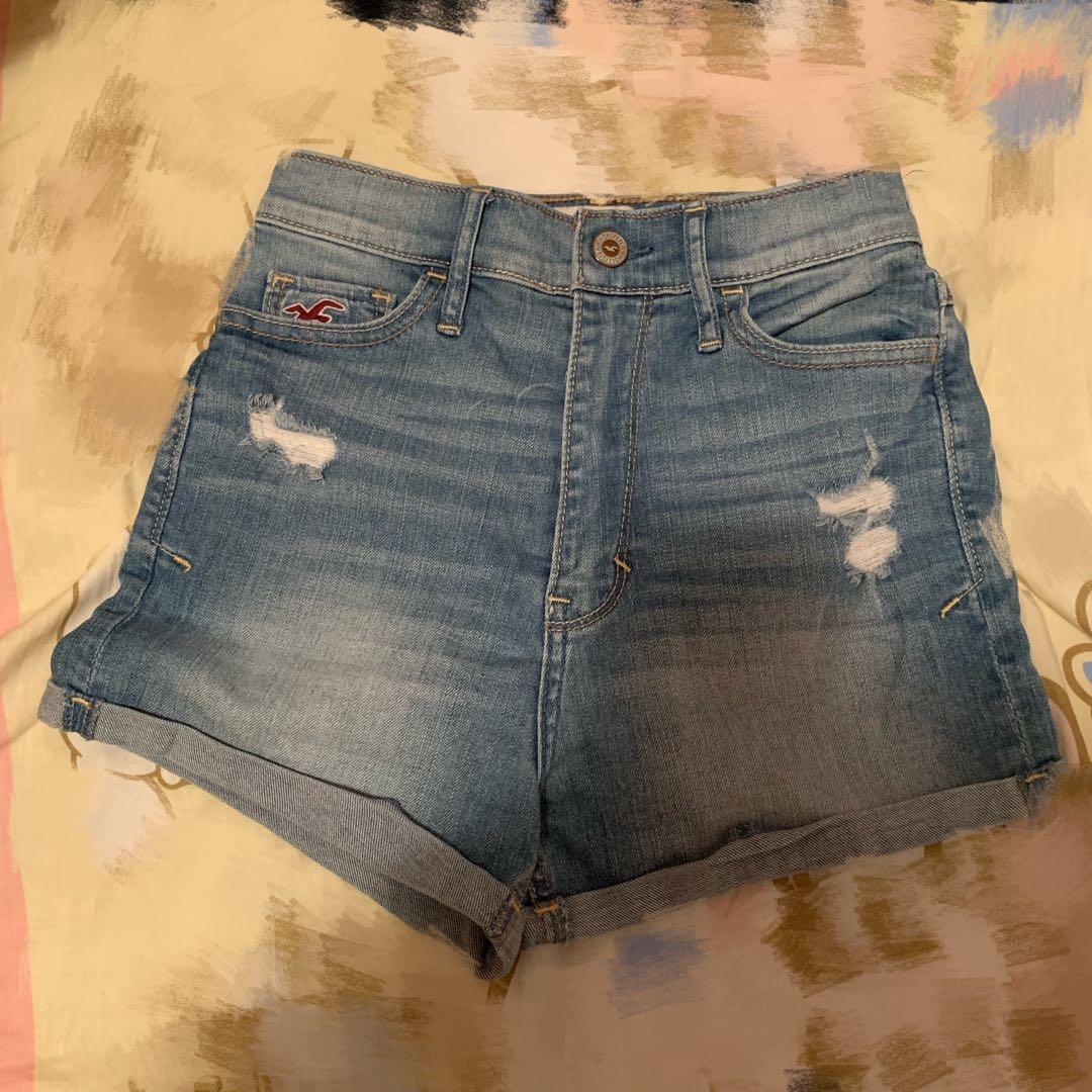 hollister high waisted shorts