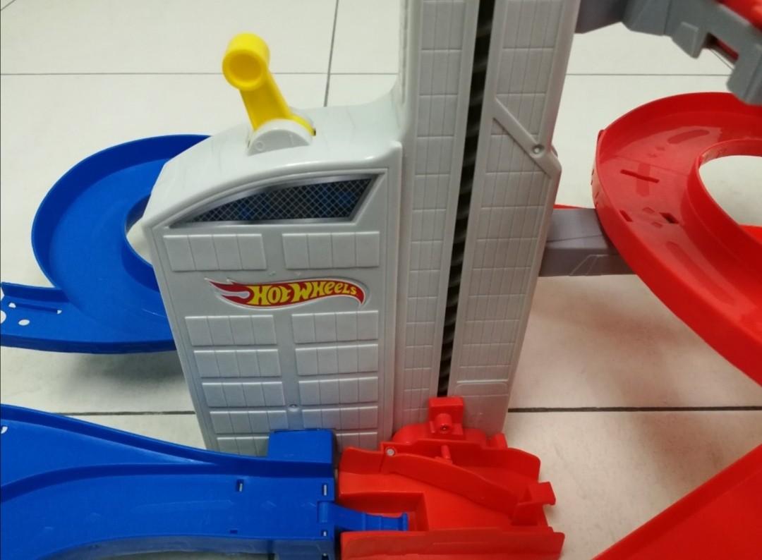 Hot Wheels Auto Lift Expressway (With Box, Hotwheels Hotwheel