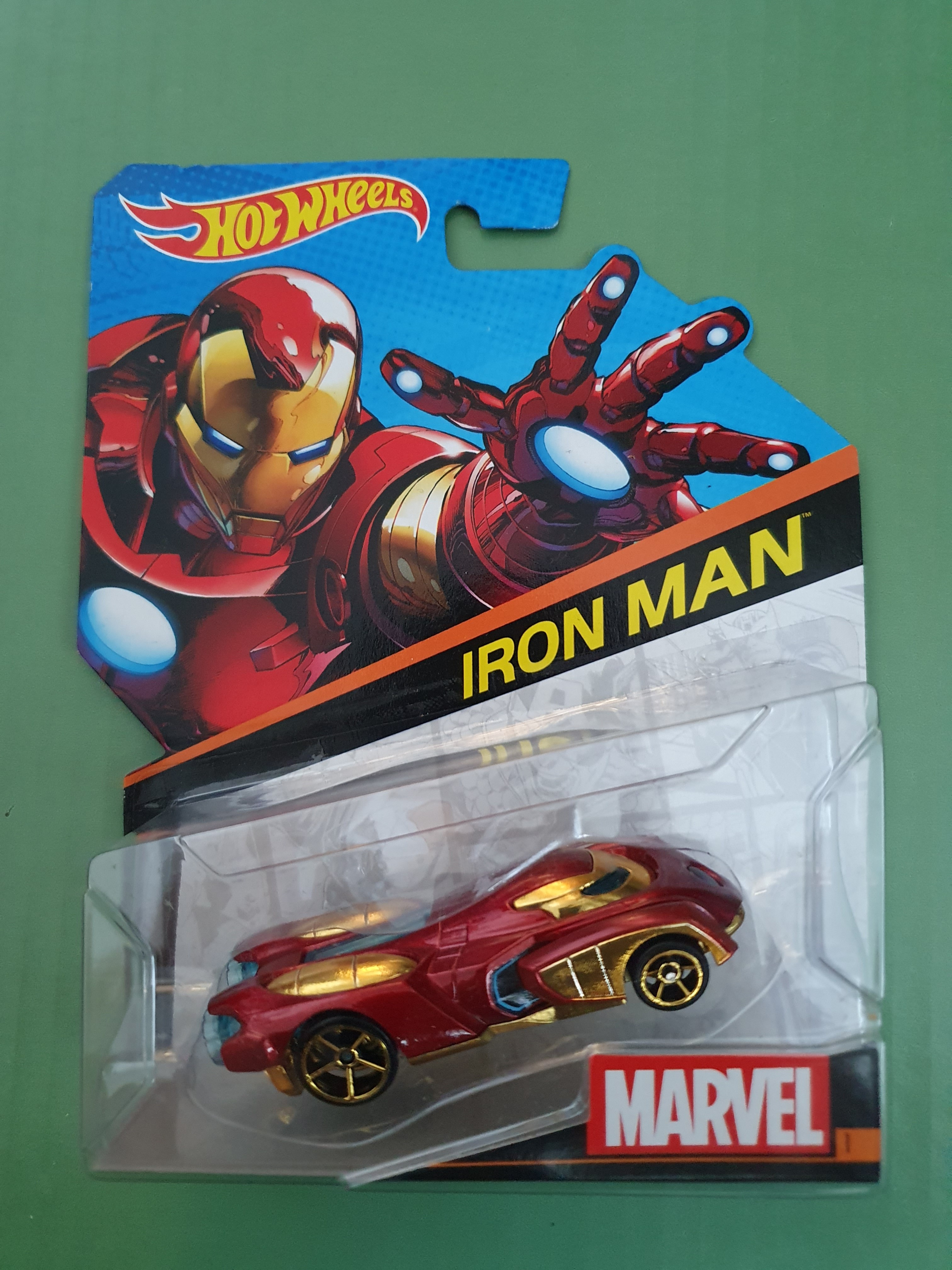 Hot wheels Marvel Iron Man, Hobbies 
