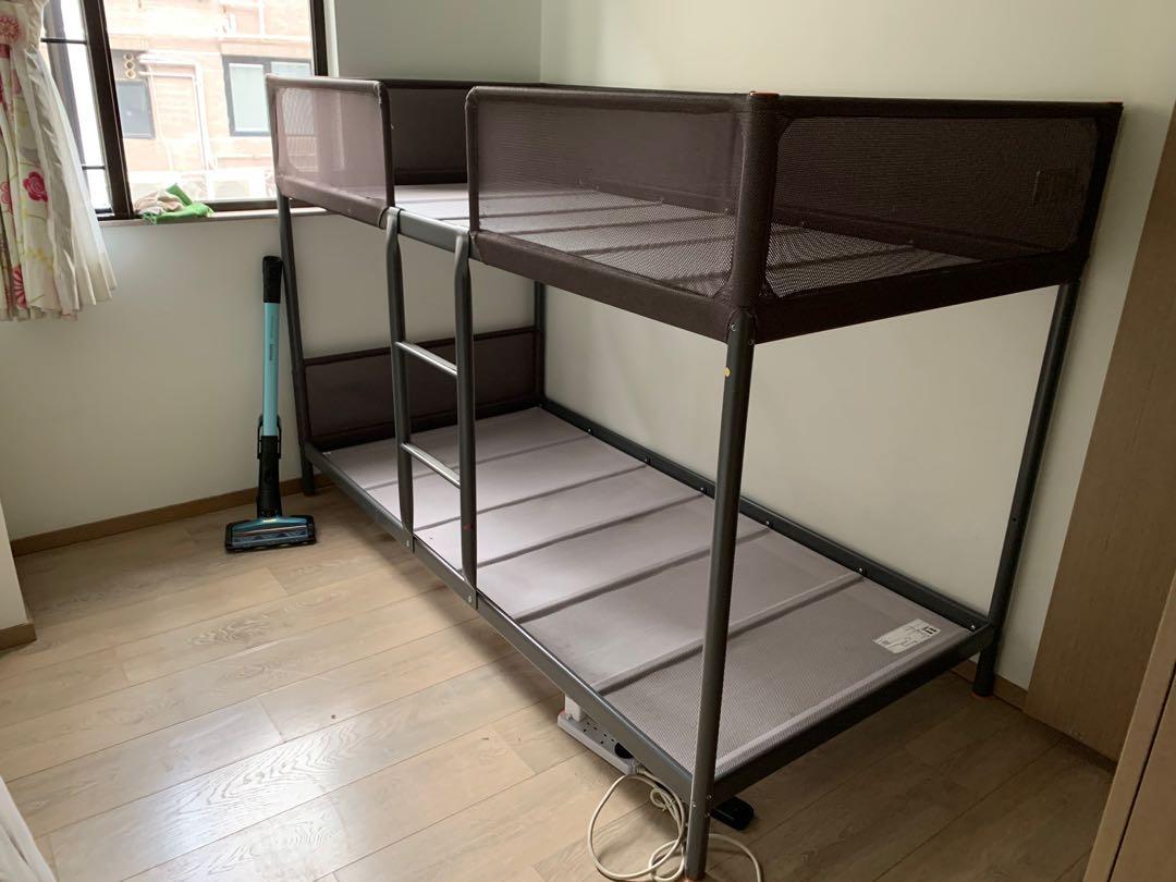 IKEA TUFFING BUNK BED FRAME, 傢俬＆家居, 傢俬, 床架及床褥 Carousell