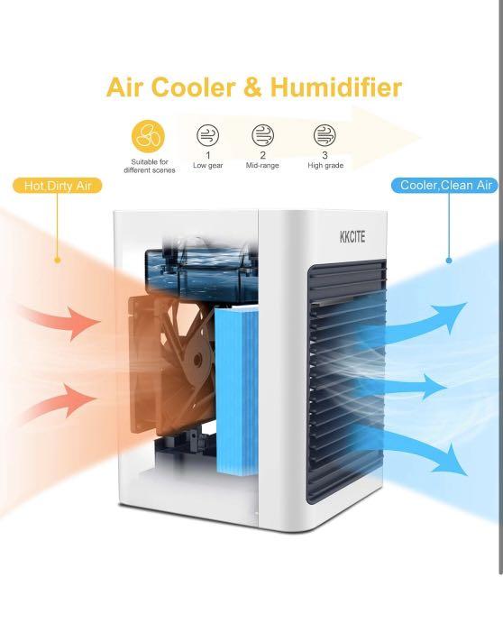 KKCITE Portable Air Cooler TV Home Appliances Air Conditioners Heating on Carousell