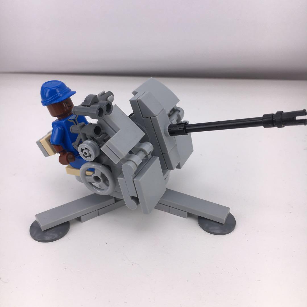 Lego Ww2 Germany Mm Flak 38 單管炮德軍二次世界大戰 興趣及遊戲 玩具 遊戲類 Carousell