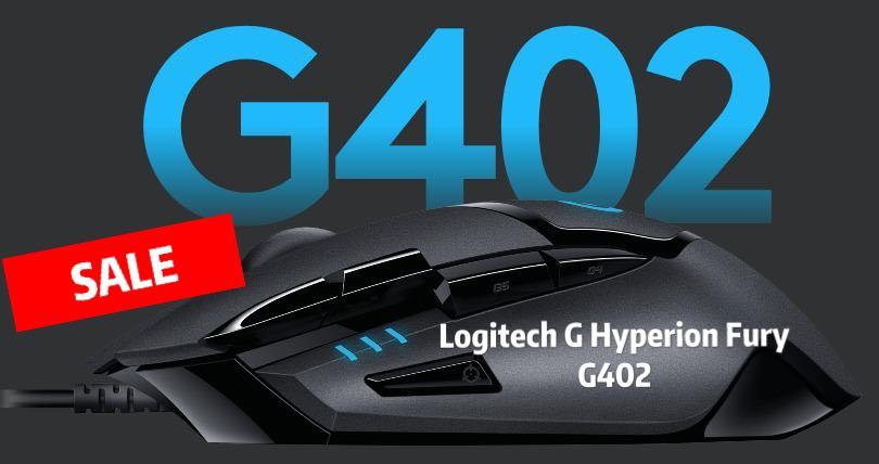 Logitech G402 Hyperion Fury Mouse 電子產品 其他 Carousell