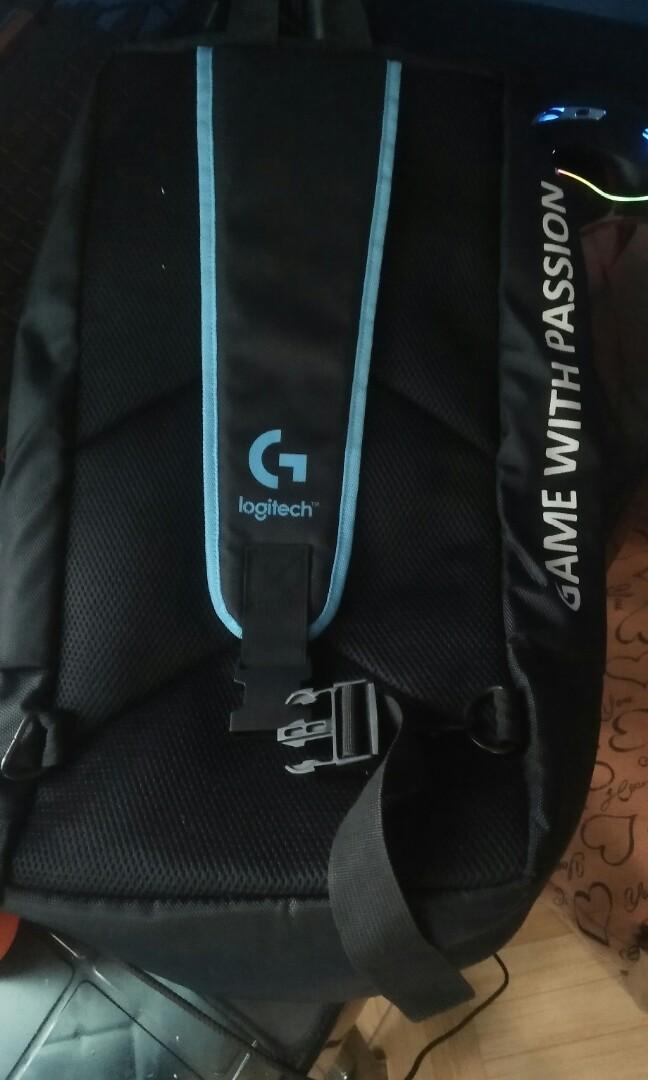 Logitech gaming BACKPACK, Men's Fashion, Bags, Backpacks on Carousell