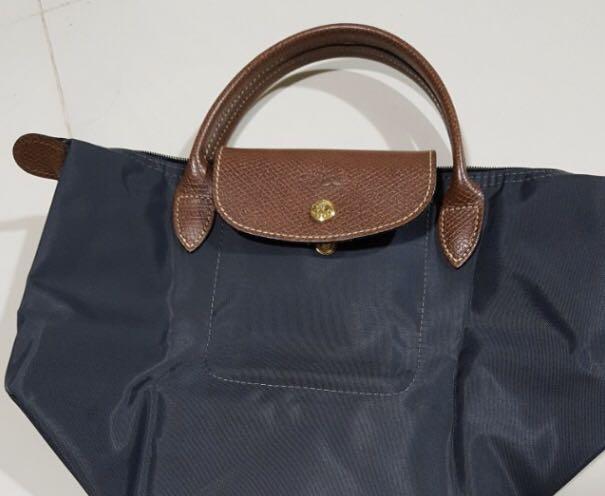 longchamp medium short handle