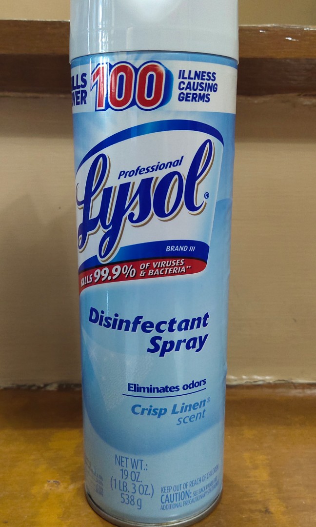 Lysol Disinfectant spray, Everything Else, Others on Carousell