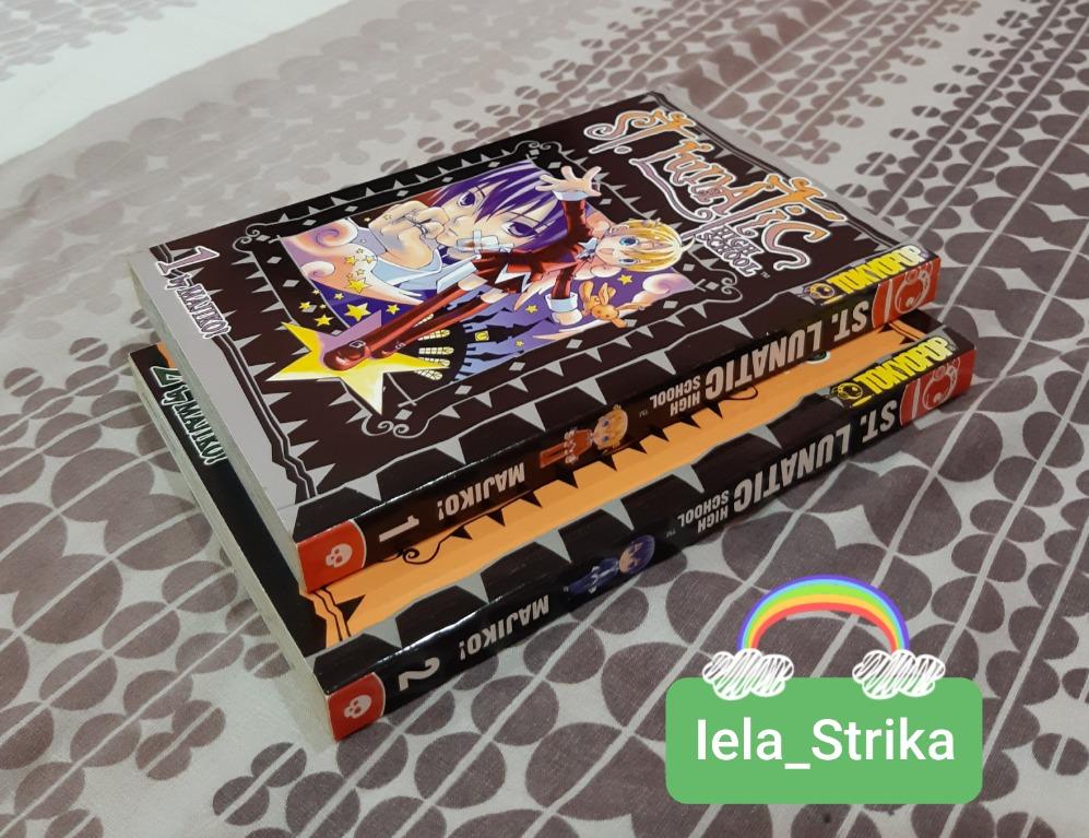 Manga St Lunatic High School Volume 1 2 Complete Set Books