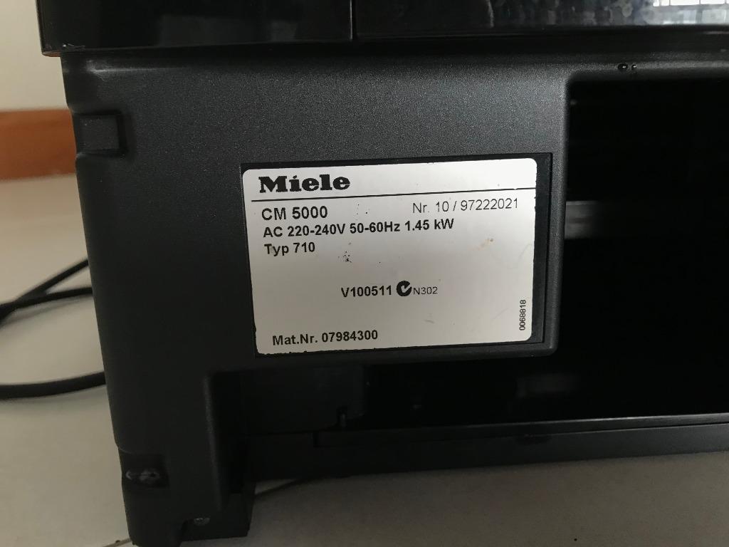 Miele CVA 615 In Wall Coffee Maker System v9306.1blu.de