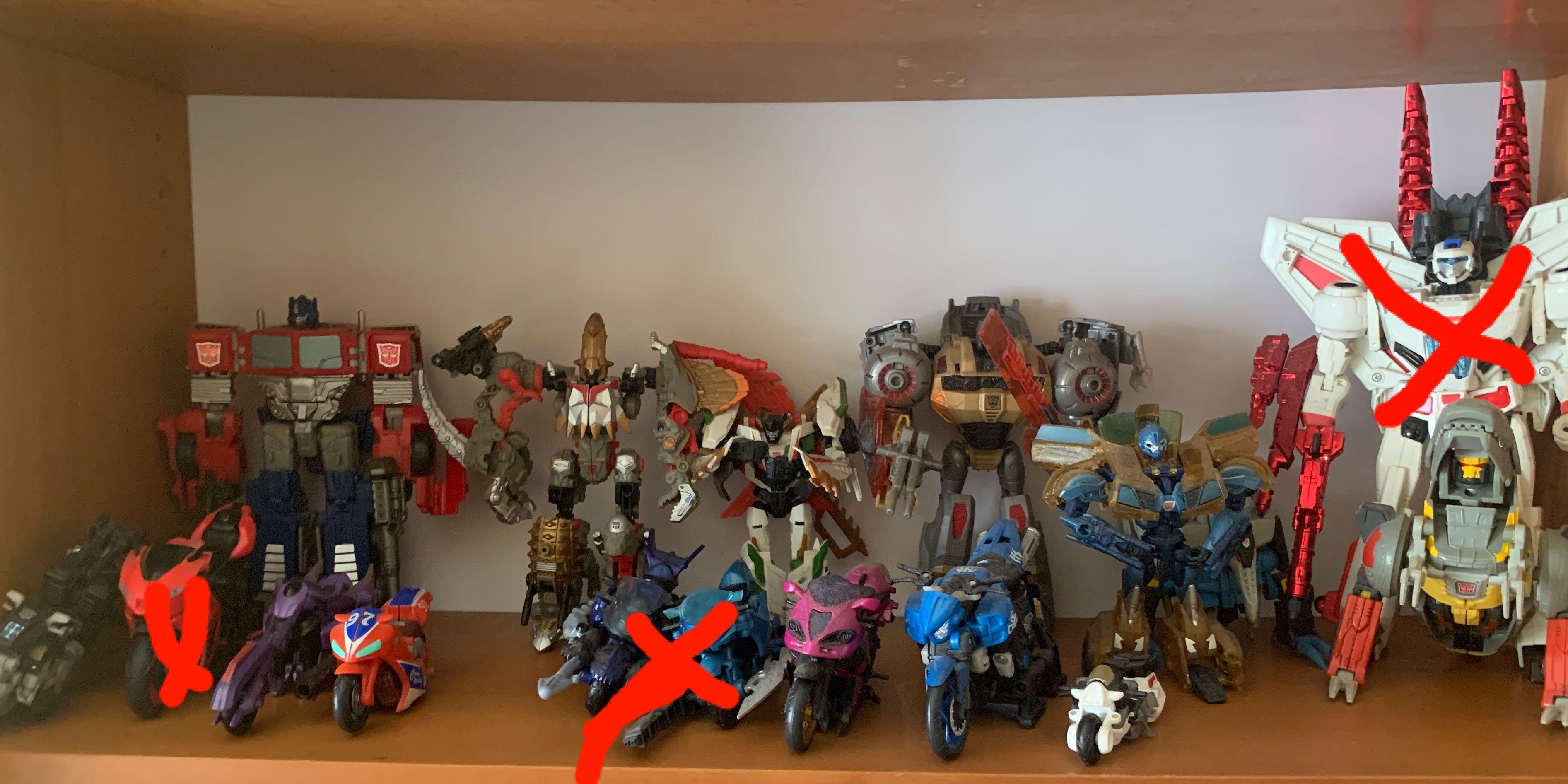 Multiple transformers for sale, Hobbies & Toys, Toys & Games on Carousell