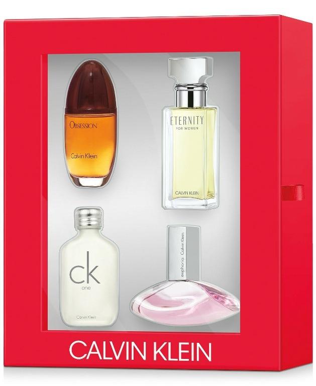 NEW CALVIN KLEIN CK ETERNITY OBSESSION EUPHORIA 4PC EAU DE