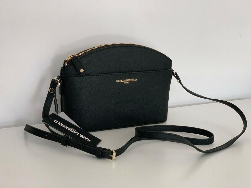 karl lagerfeld black purse