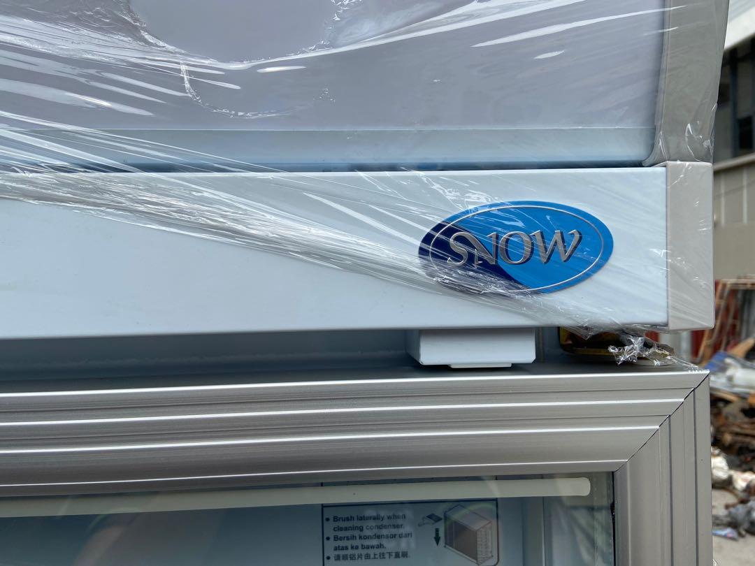 (New) Snow 2 Door Chiller Self Closing Door LowE Tempered Heater Glass