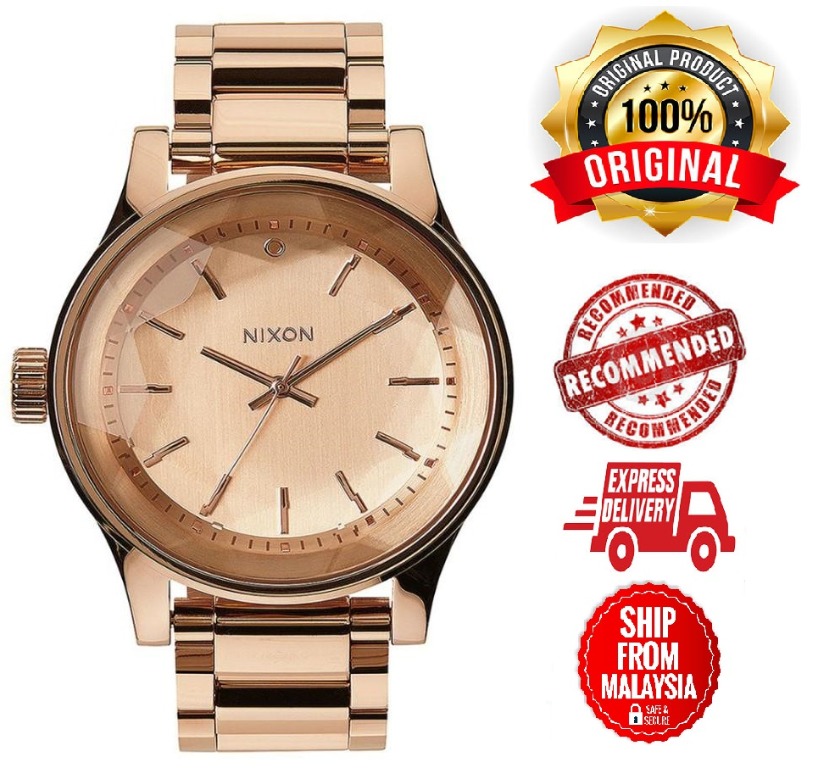 Nixon facet deals gold watch
