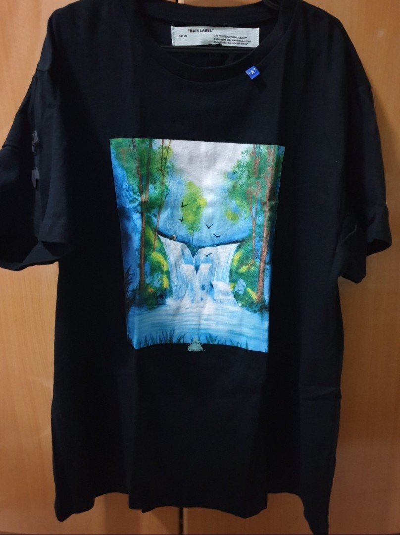 Off white new arrivals waterfall t shirt