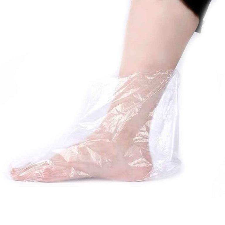 Plastic foot wrap deals